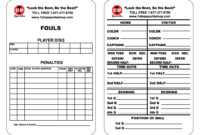 1 Stop Sports Reusable Football Game Card - 1 Stop Sports with Football Referee Game Card Template