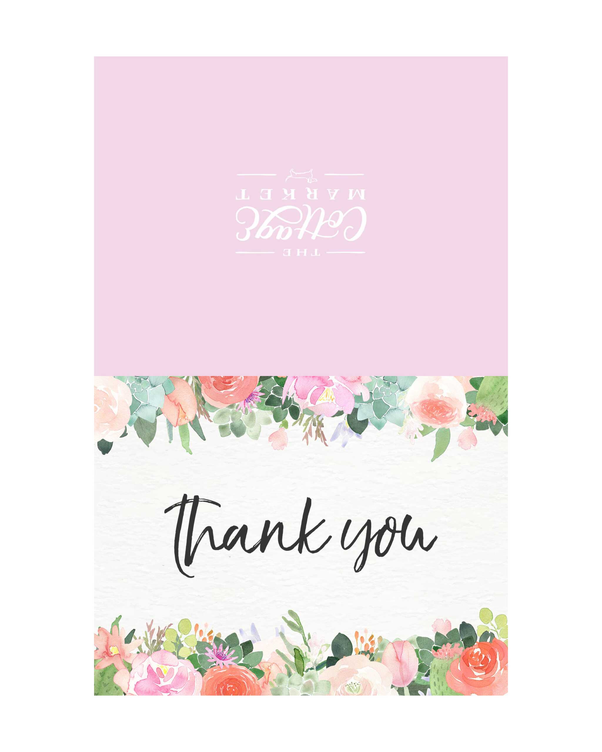 10 Free Printable Thank You Cards You Can't Miss - The Regarding Free Printable Thank You Card Template