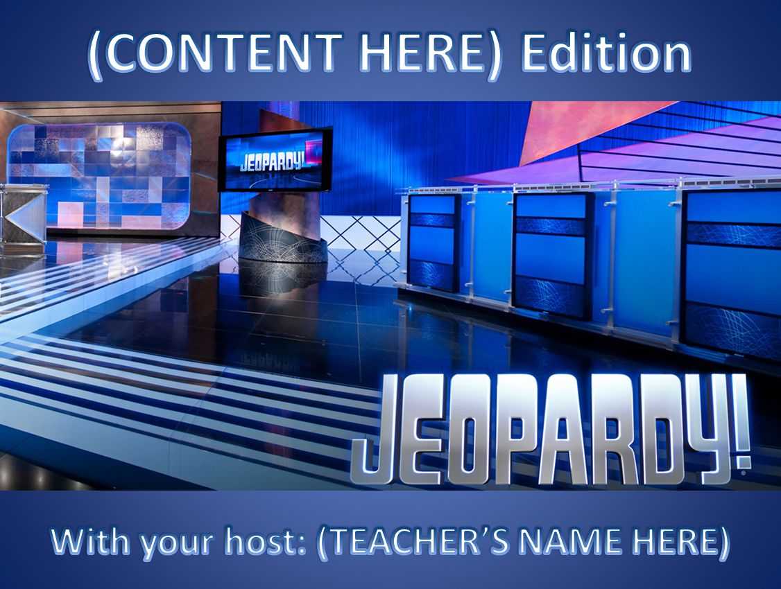 best powerpoint jeopardy template