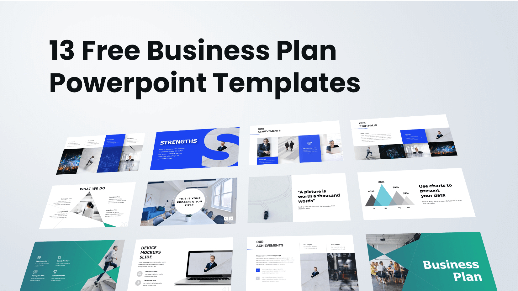 13 Free Business Plan Powerpoint Templates To Get Now Within How To Design A Powerpoint Template