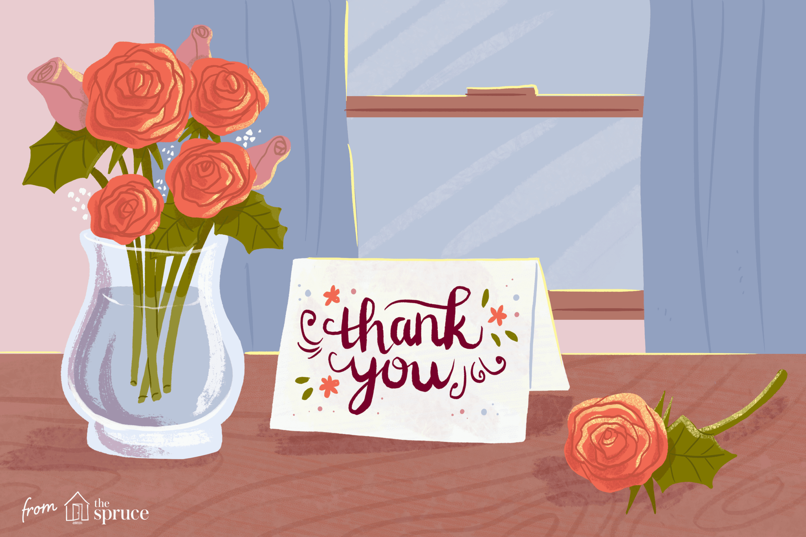 13 Free, Printable Thank You Cards With Lots Of Style Within Free Printable Thank You Card Template