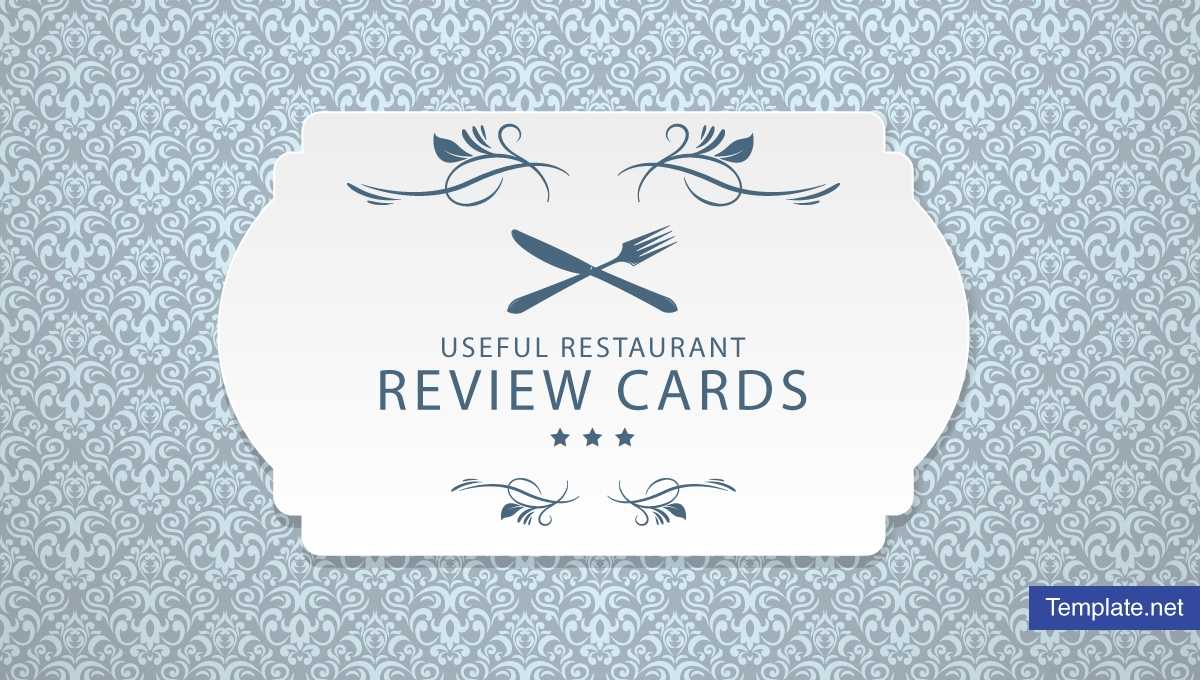 13+ Useful Restaurant Review Card Templates & Designs – Psd Intended For Restaurant Comment Card Template
