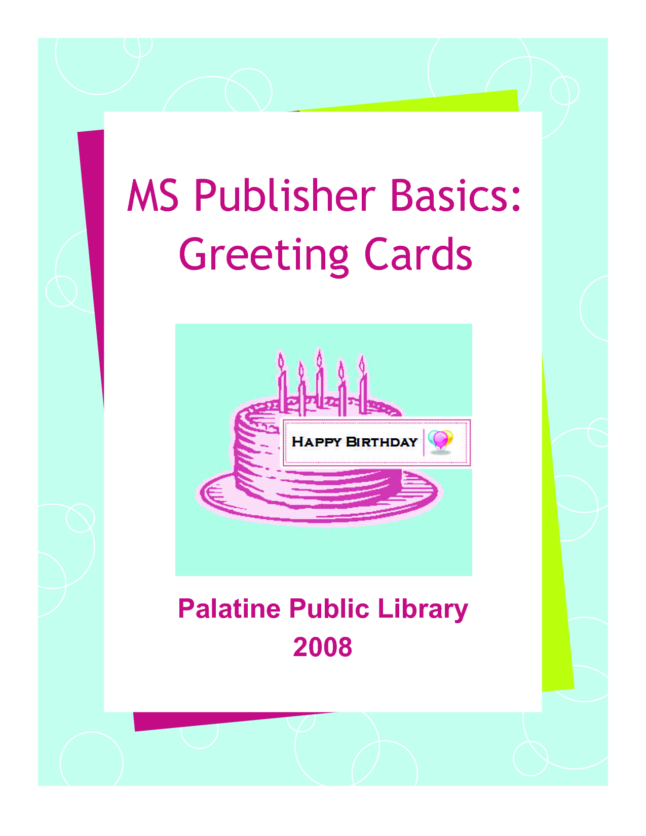 14 Happy Birthday Card Template Publisher Images – Happy Throughout Birthday Card Publisher Template