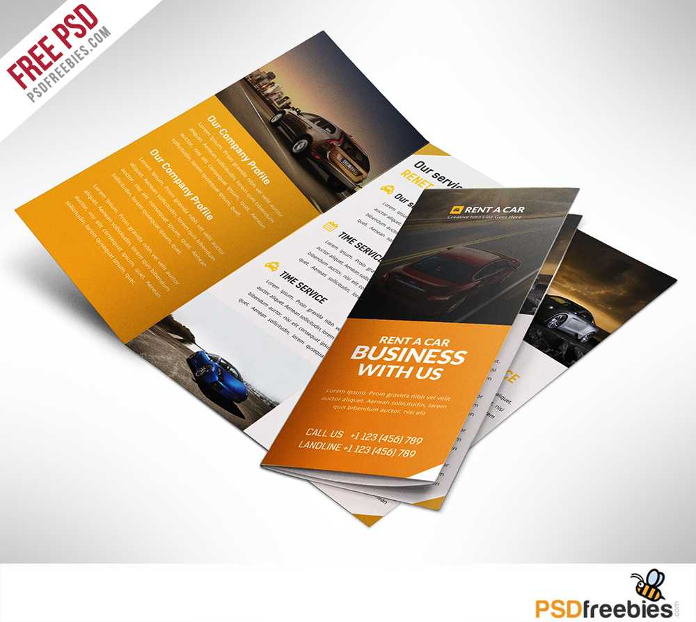 16 Tri Fold Brochure Free Psd Templates: Grab, Edit & Print With 3 Fold Brochure Template Psd