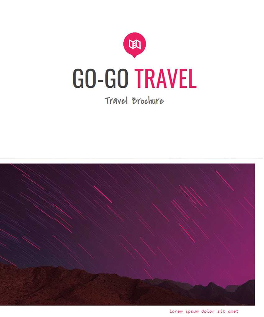 18 Best Free Brochure Templates For Google Docs & Ms Word Regarding Travel Brochure Template Google Docs
