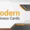 19+ Modern Business Card Templates – Psd, Ai, Word, | Free In Word Template For Business Cards Free