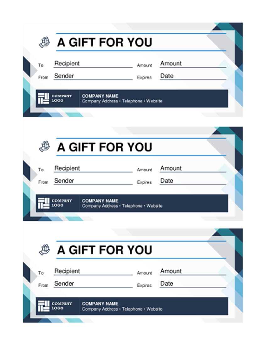 20 Best Free Business Gift Certificate Templates (Ms Word For Company Gift Certificate Template