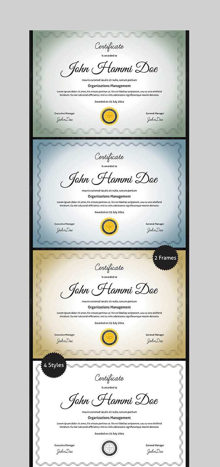 20 Best Word Certificate Template Designs To Award Regarding Free Funny Certificate Templates For Word