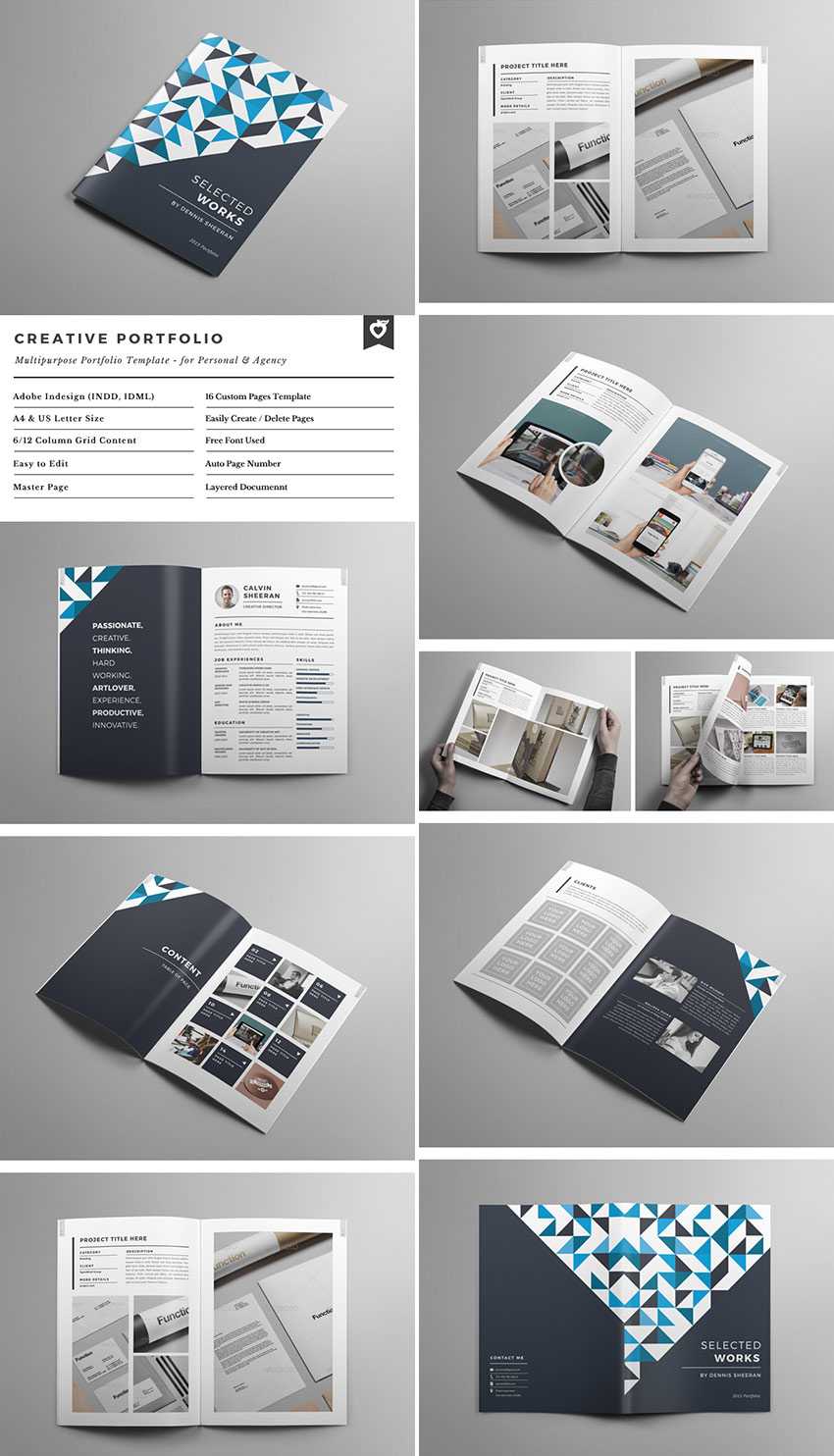 20 Лучших Шаблонов Indesign Brochure – Для Творческого Inside Indesign Templates Free Download Brochure