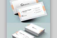 20+ Double-Sided, Vertical Business Card Templates (Word, Or with 2 Sided Business Card Template Word