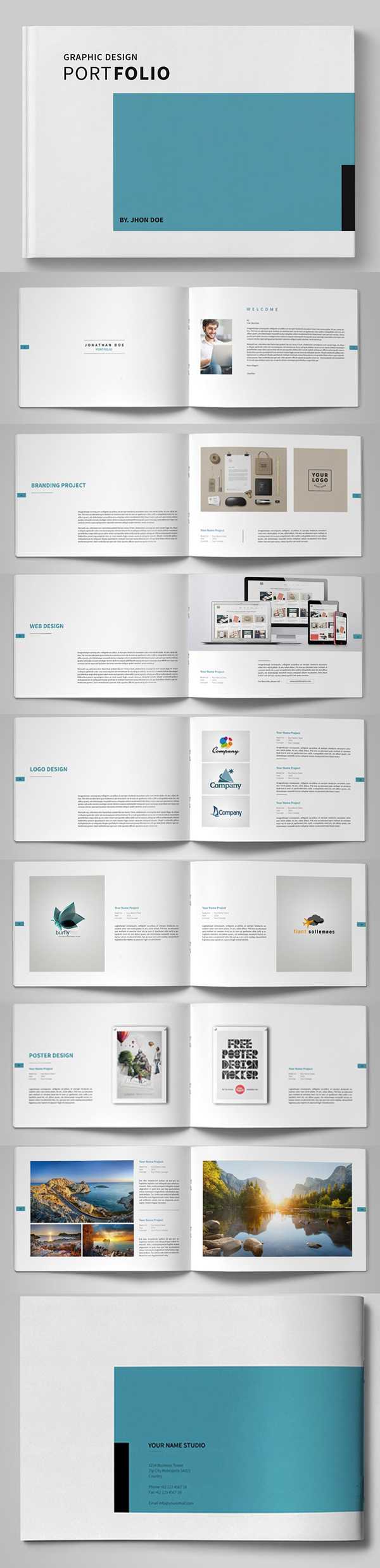 20 New Professional Catalog Brochure Templates | Design Within Indesign Templates Free Download Brochure