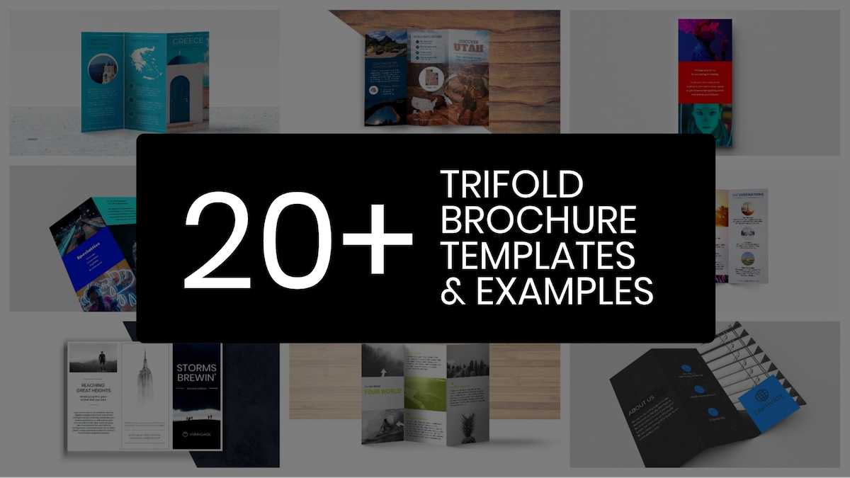 20+ Professional Trifold Brochure Templates, Tips & Examples Pertaining To One Sided Brochure Template