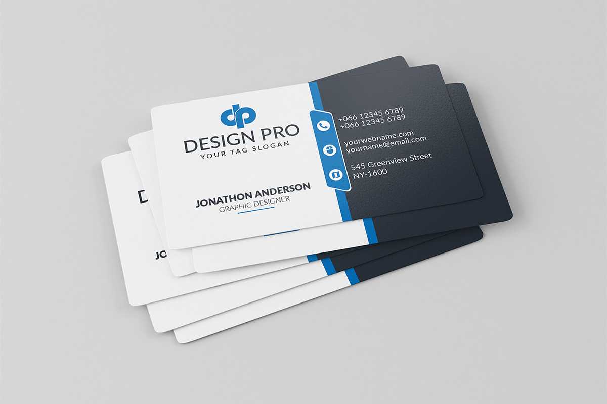 200 Free Business Cards Psd Templates – Creativetacos With Calling Card Psd Template