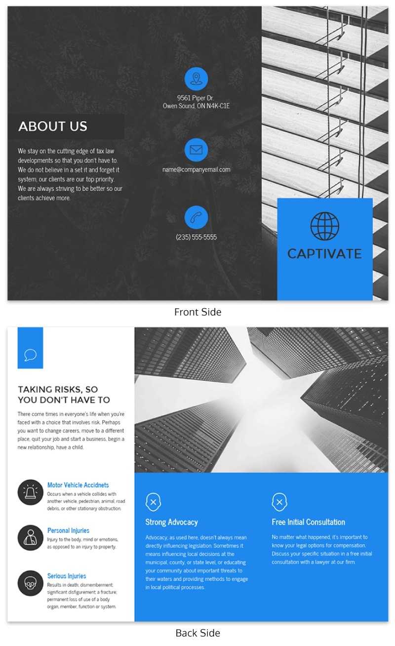 21 Brochure Templates And Design Tips To Promote Your For One Page Brochure Template
