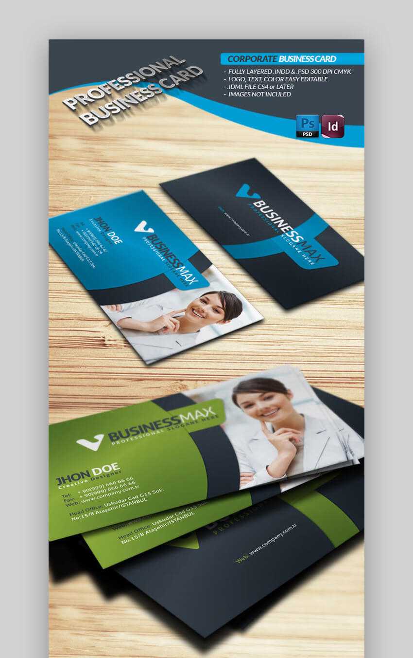 24 Premium Business Card Templates (In Photoshop In Office Max Business Card Template