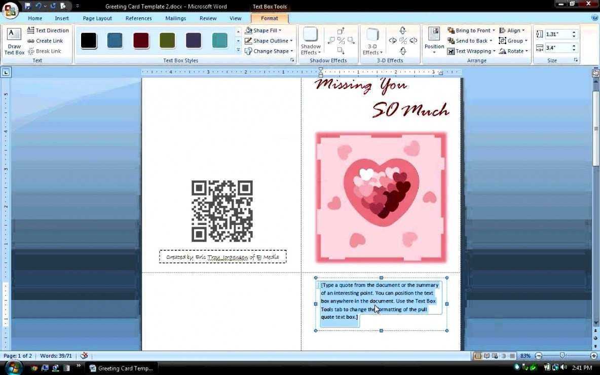 25 Customize Our Free Blank Birthday Card Template Microsoft In Ms Word Place Card Template