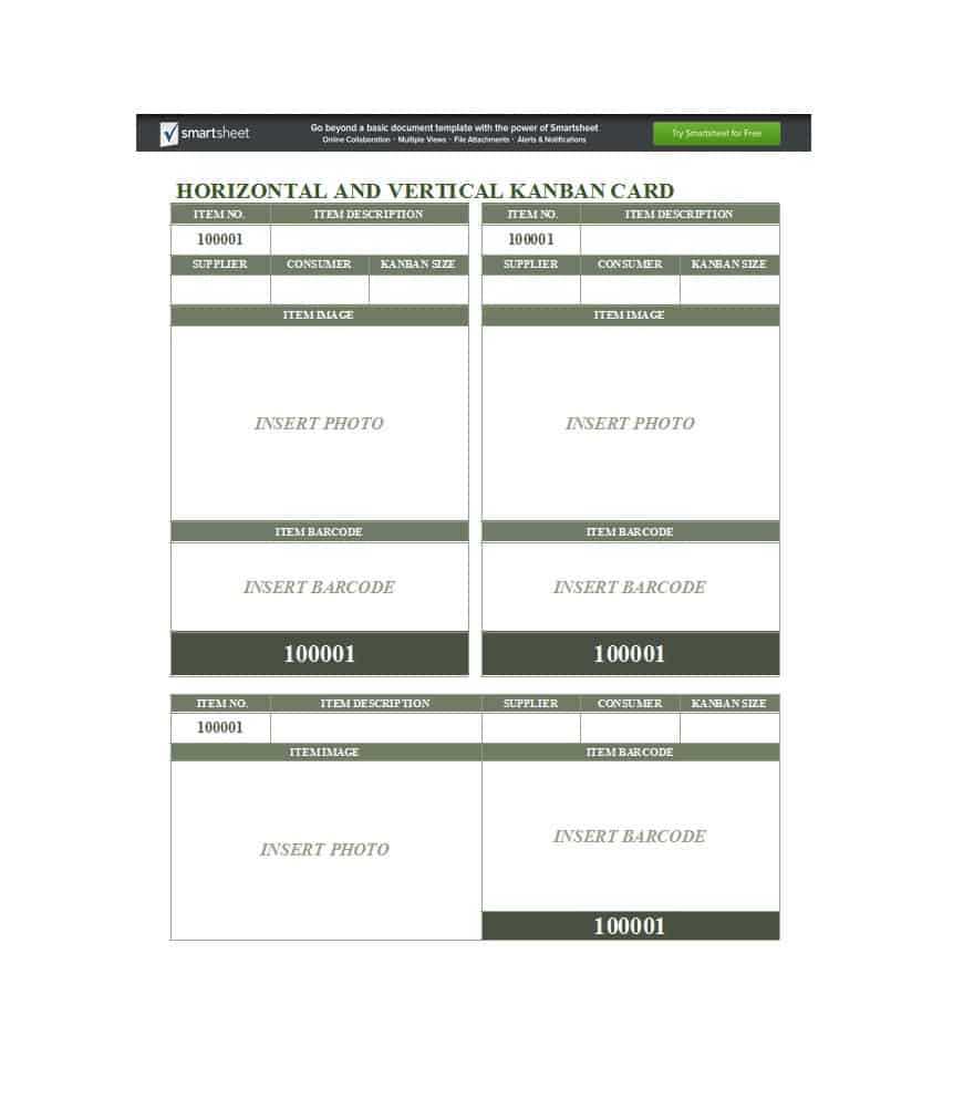 25 Printable Kanban Card Templates (& How To Use Them) ᐅ Regarding Credit Card Template For Kids