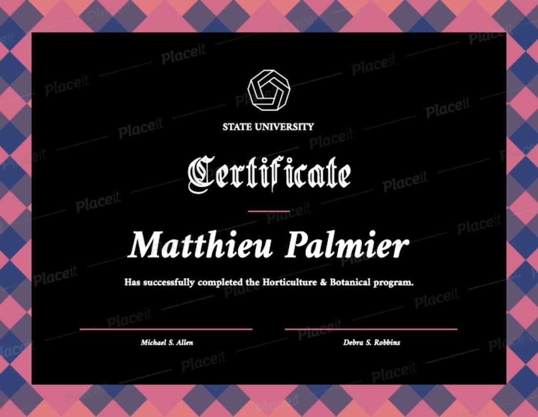 28 Attention Grabbing Certificate Templates – Colorlib Regarding Player Of The Day Certificate Template