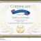 28+ Felicitation Certificate Template | Certificat De Inside Felicitation Certificate Template