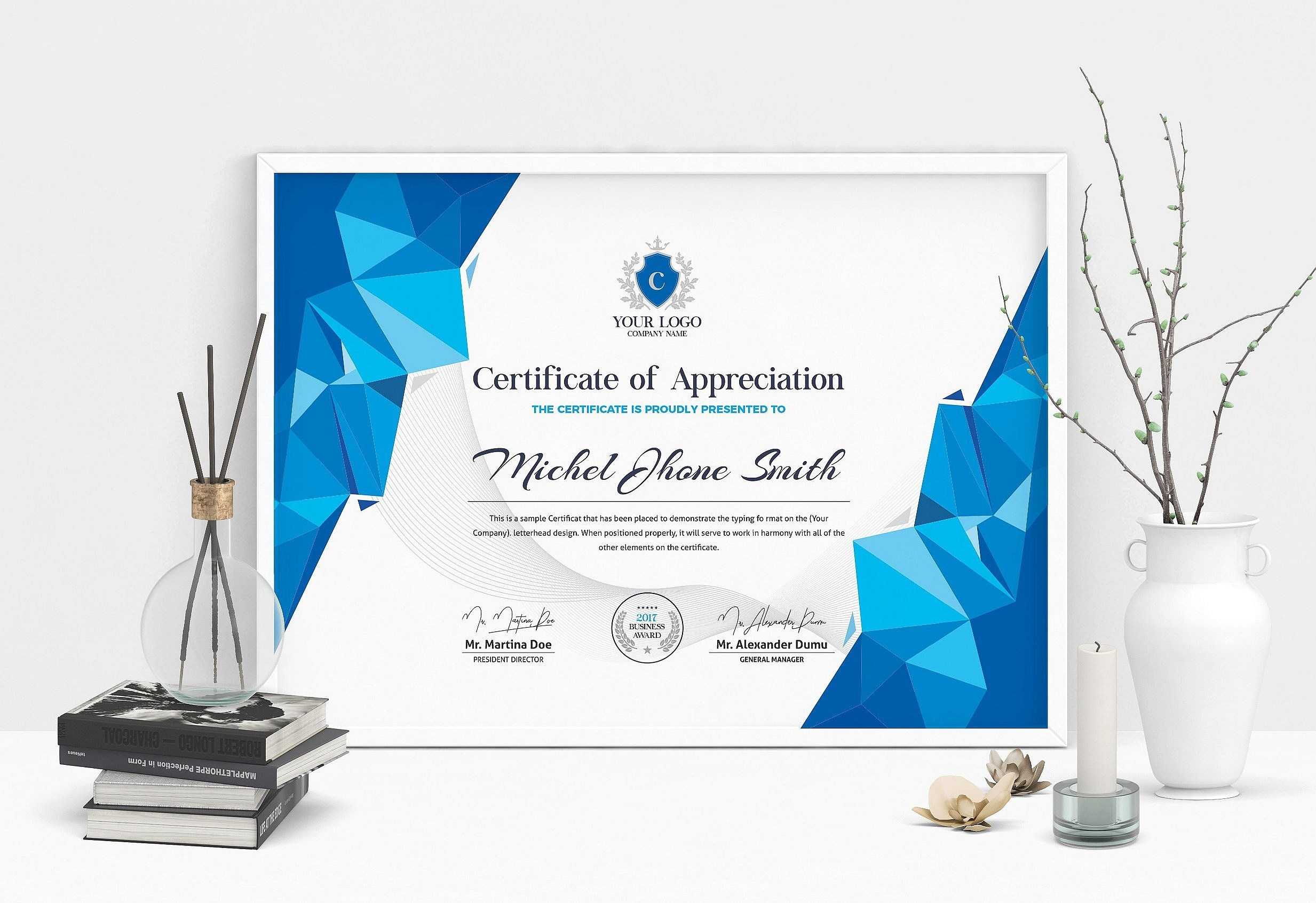 30+ Professional Diploma & Certificate Templates Intended For Indesign Certificate Template