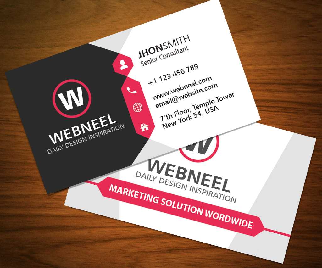 32 Modern Business Card Template Free Download With Regard To Download Visiting Card Templates