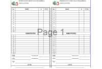 33 Printable Baseball Lineup Templates [Free Download] ᐅ throughout Free Baseball Lineup Card Template