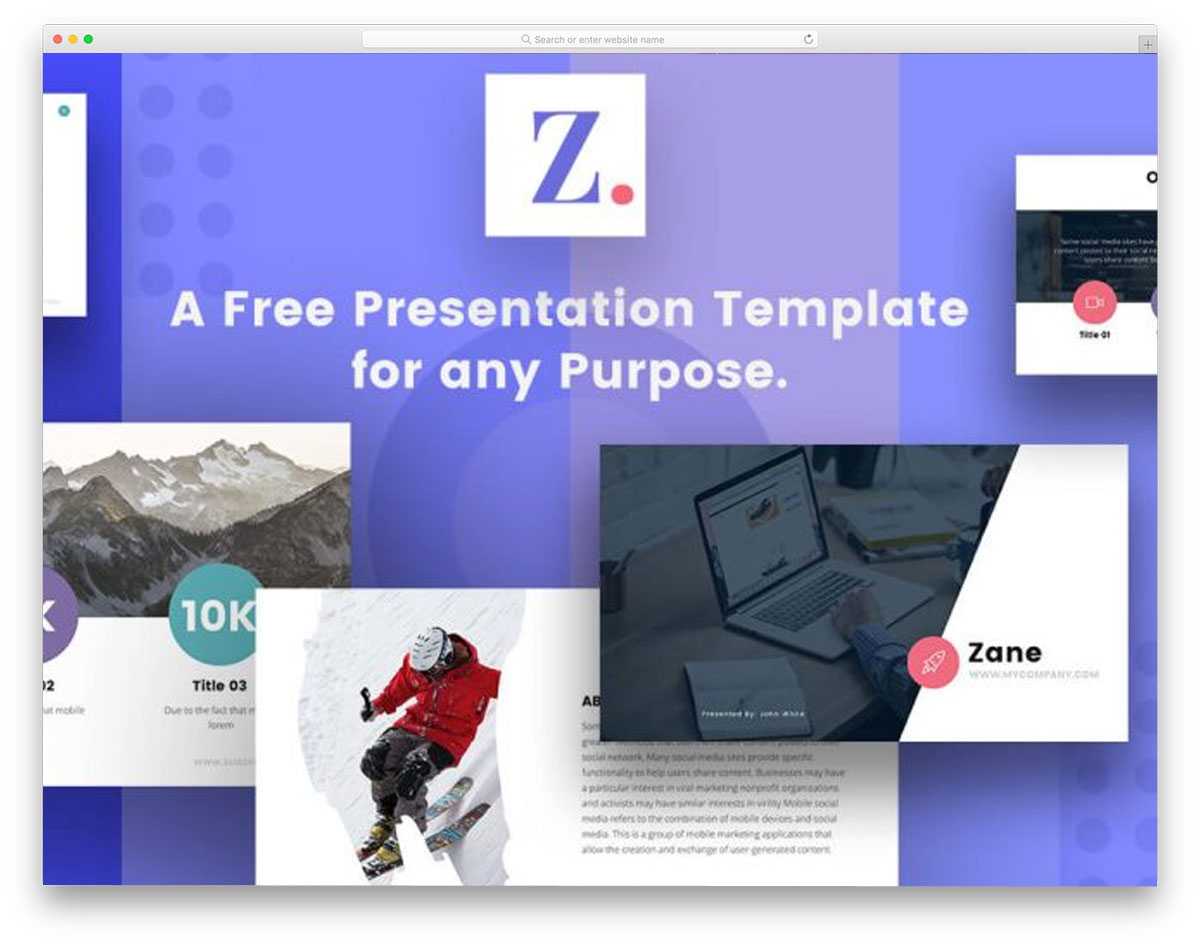 36 Free Keynote Templates With Interactive Design 2020 Inside Keynote Brochure Template