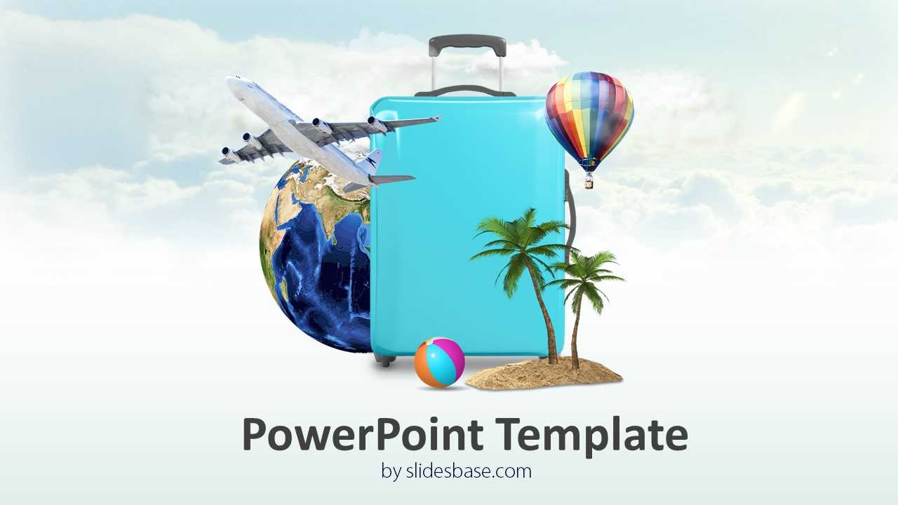 3D Travel Powerpoint Template Inside Tourism Powerpoint Template
