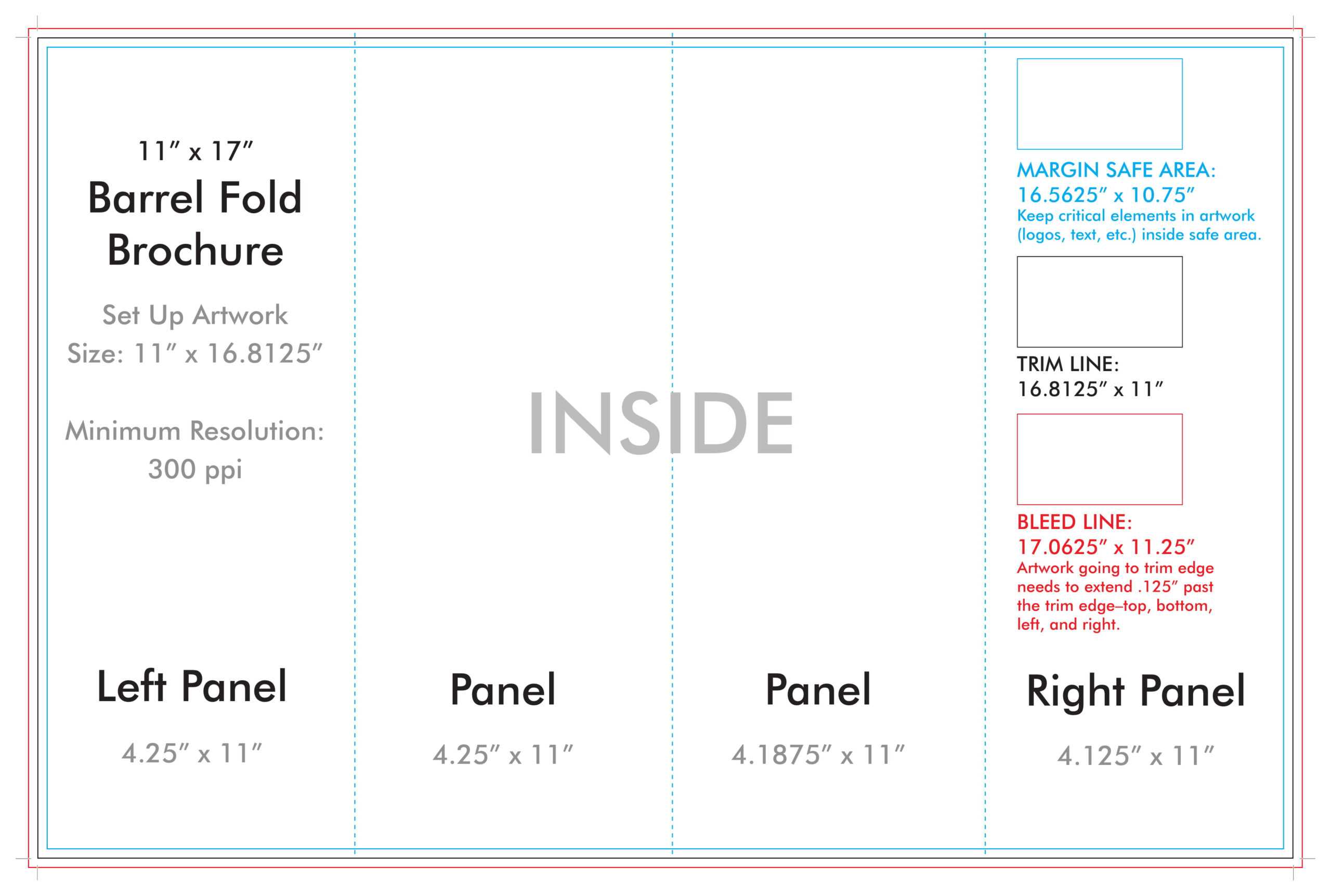 4 Fold Brochure Template – Calep.midnightpig.co Regarding 4 Fold Brochure Template