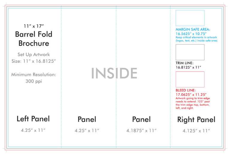 4 fold brochure template microsoft word
