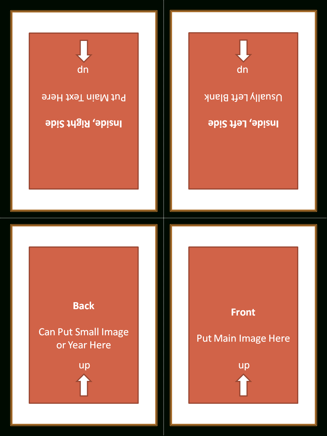 4 Fold Card Template ] - Alfa Img Showing Gt Foldable Throughout Blank Quarter Fold Card Template