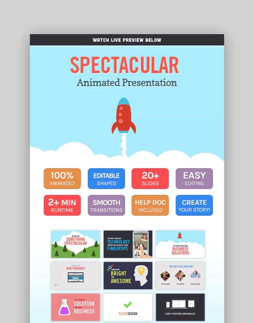 40+ Best Free & Premium Animated Powerpoint Templates With Inside Powerpoint Presentation Animation Templates