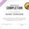 40 Fantastic Certificate Of Completion Templates [Word Within Free Training Completion Certificate Templates