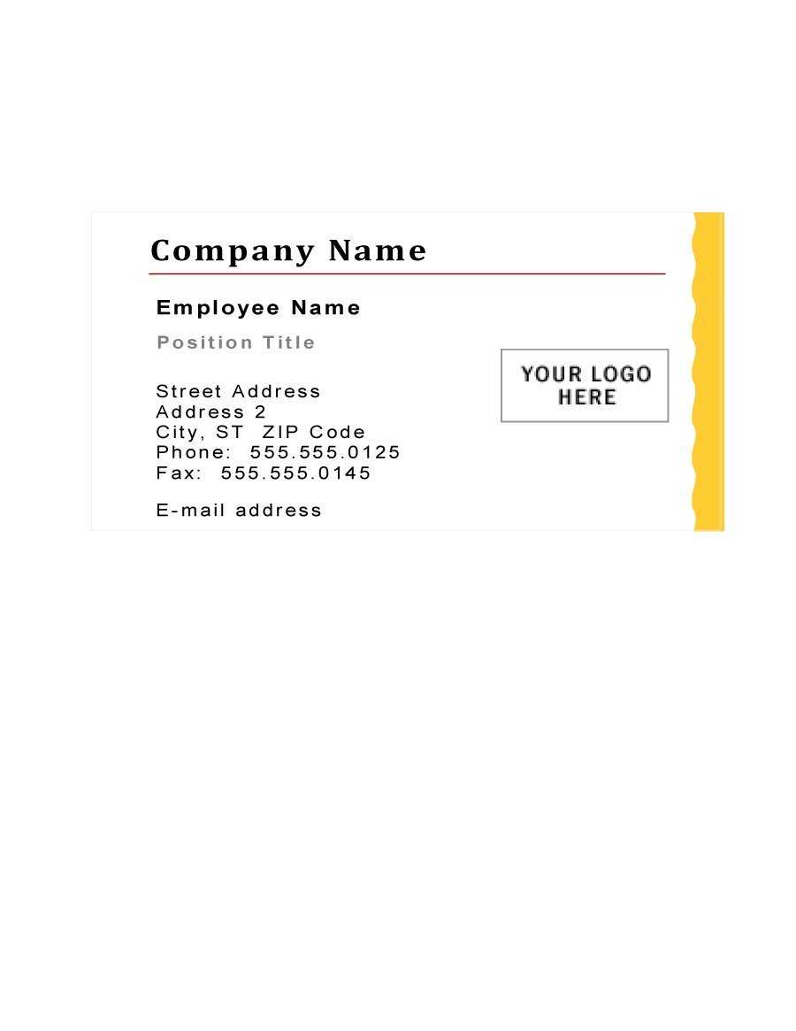 40+ Free Business Card Templates ᐅ Templatelab In Generic Business Card Template