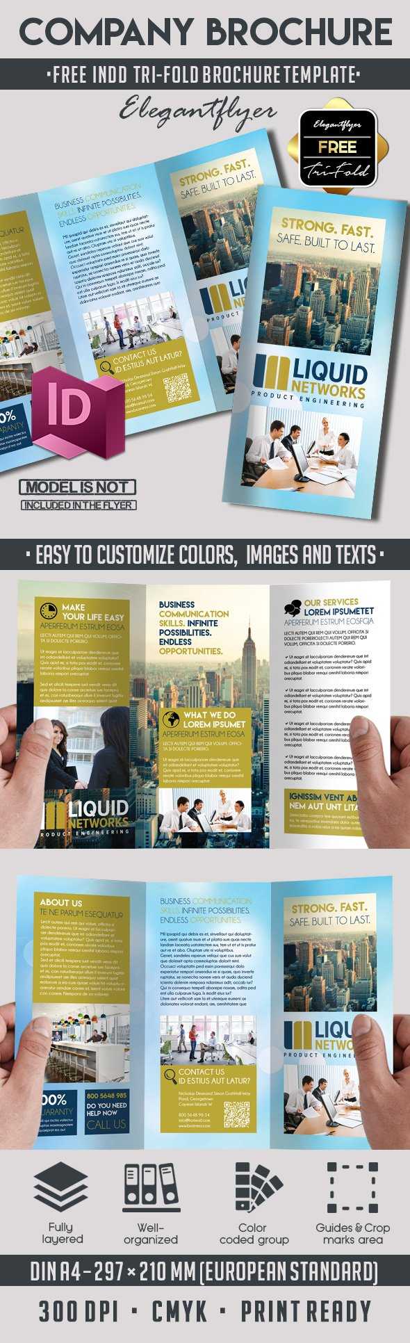 5 Powerful Free Adobe Indesign Brochures Templates! | In Adobe Tri Fold Brochure Template
