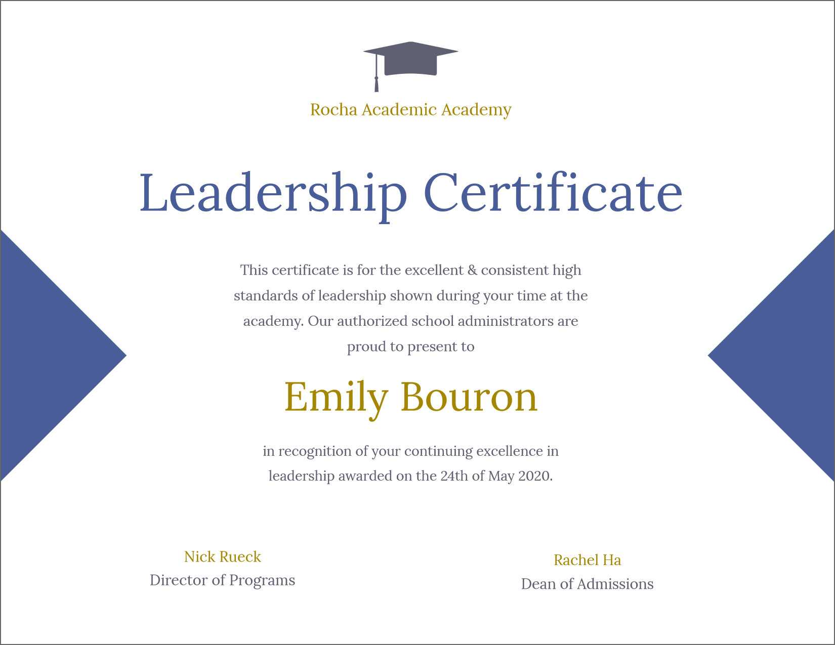 50 Free Creative Blank Certificate Templates In Psd Within Leadership Award Certificate Template