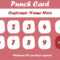 50+ Punch Card Templates – For Every Business (Boost Pertaining To Reward Punch Card Template