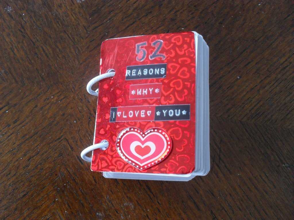52 Reasons Why I Love You* | Tasteful Space Throughout 52 Reasons Why I Love You Cards Templates