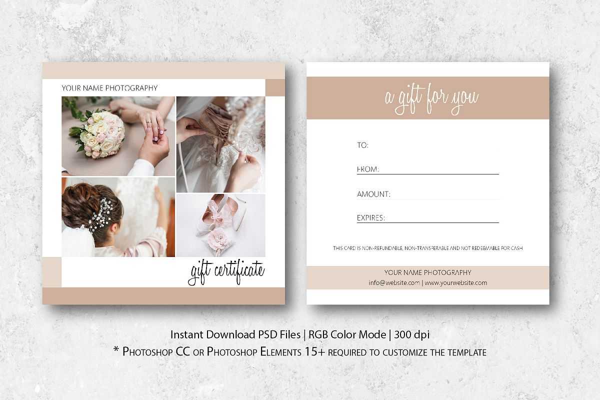 5X5 Gift Certificate Template | Certificatetemplategift Within Gift Certificate Template Photoshop