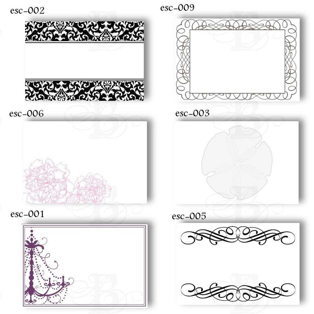 6 Best Images Of Free Printable Wedding Place Cards – Free Pertaining To Fold Over Place Card Template