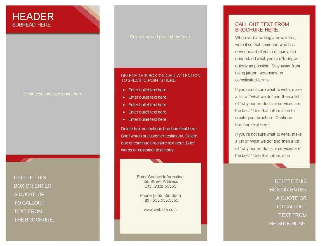 6 Panel Brochure - Falep.midnightpig.co Within 6 Sided Brochure Template