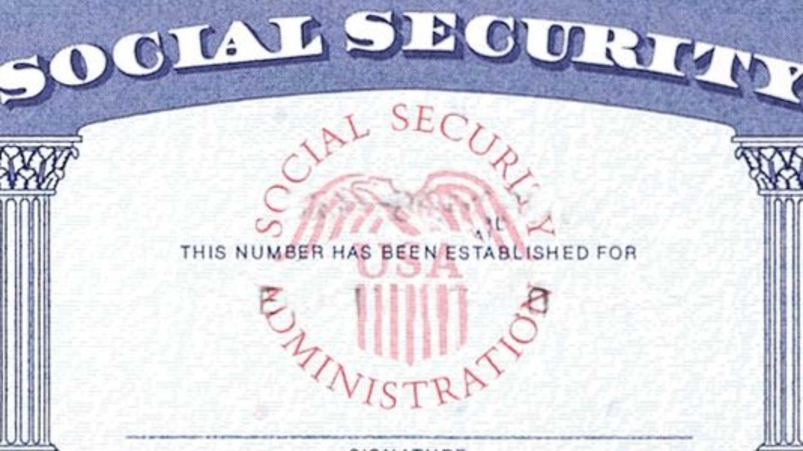 7 Social Security Card Template Psd Images - Social Security Throughout Blank Social Security Card Template