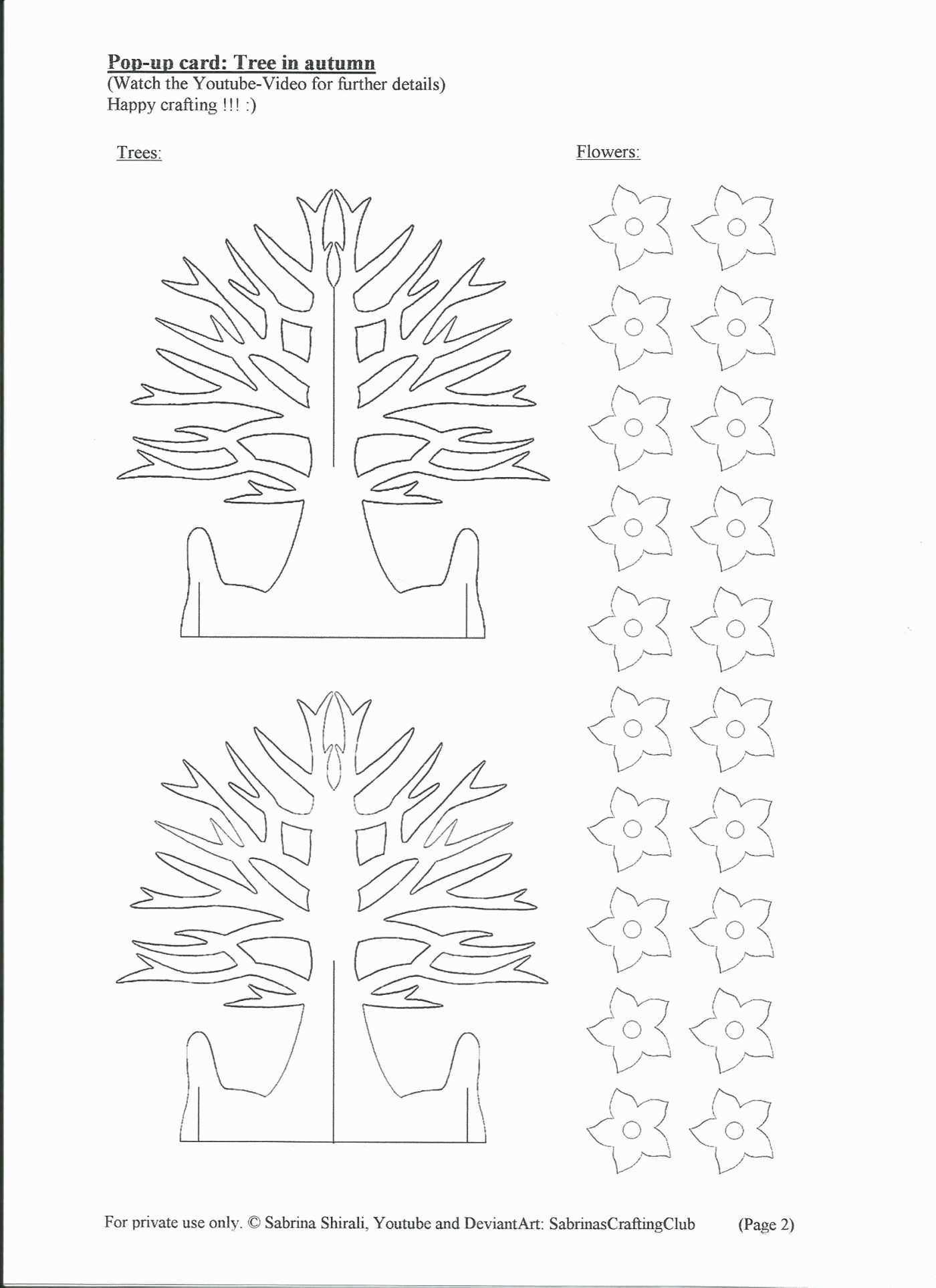 72 Free Printable Pop Up Card Templates Tree For Freepop Pertaining To Free Pop Up Card Templates Download