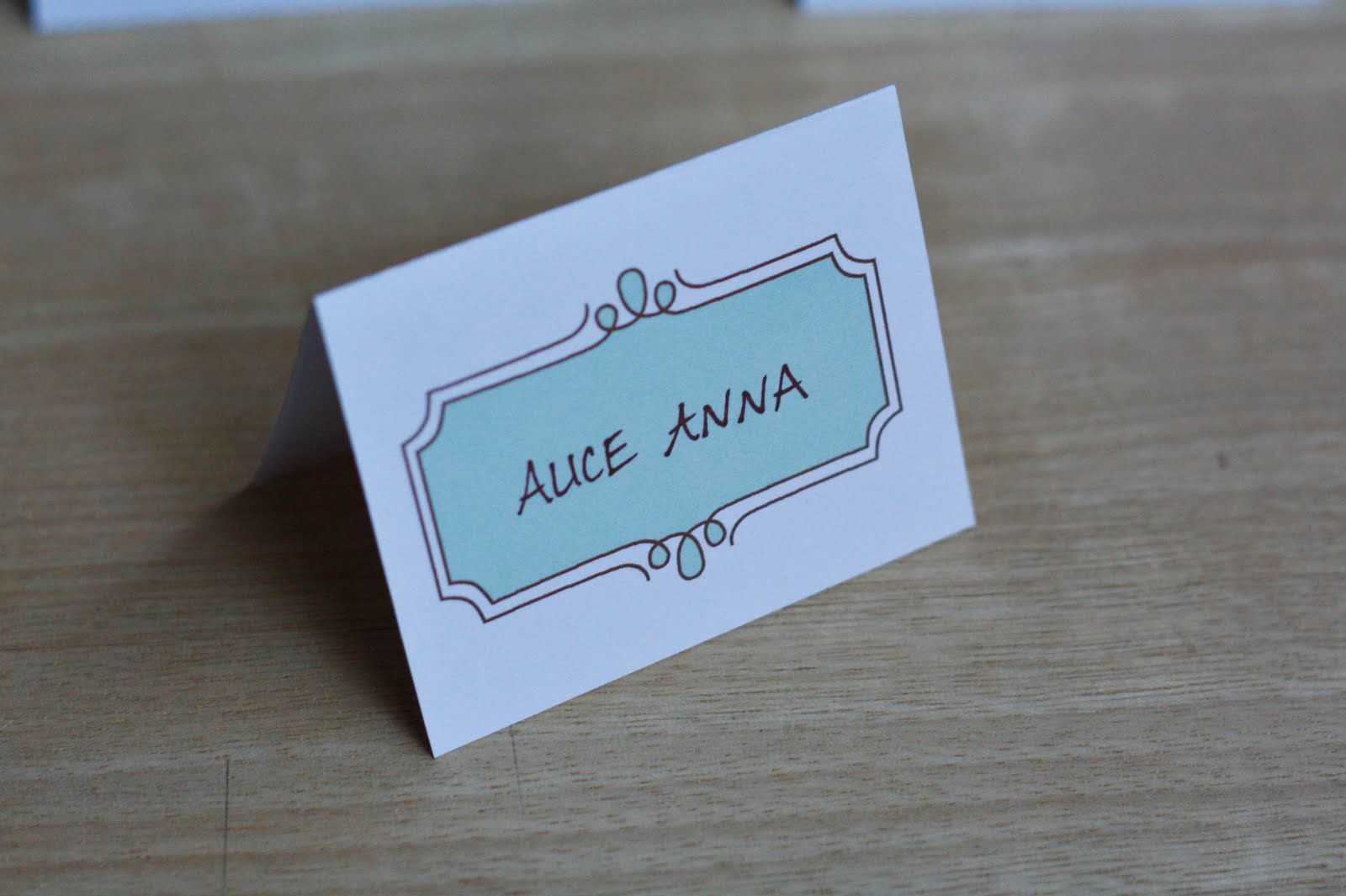 8 Free Wedding Place Card Templates With Place Card Template 6 Per Sheet