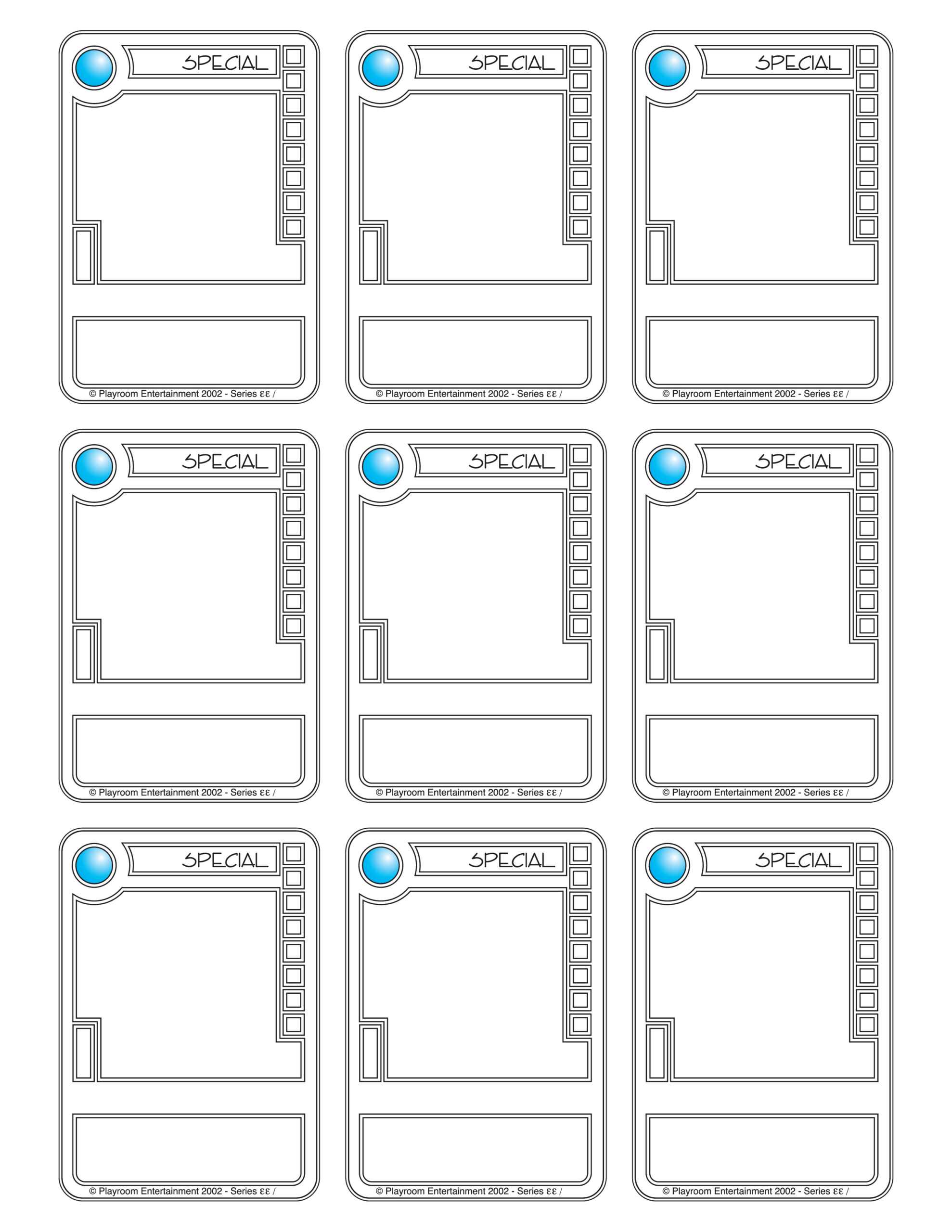 81 Creative Blank Game Card Template For Word For Free For Regarding Template For Game Cards