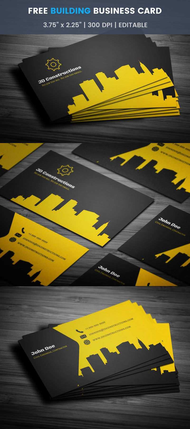 90 Blank Construction Business Card Templates Download Free For Construction Business Card Templates Download Free