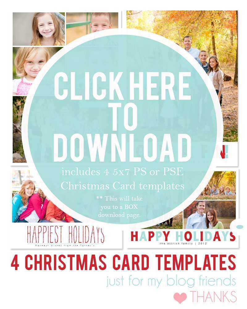 94 Customize Our Free Christmas Card Templates Photoshop With Regard To Christmas Photo Card Templates Photoshop