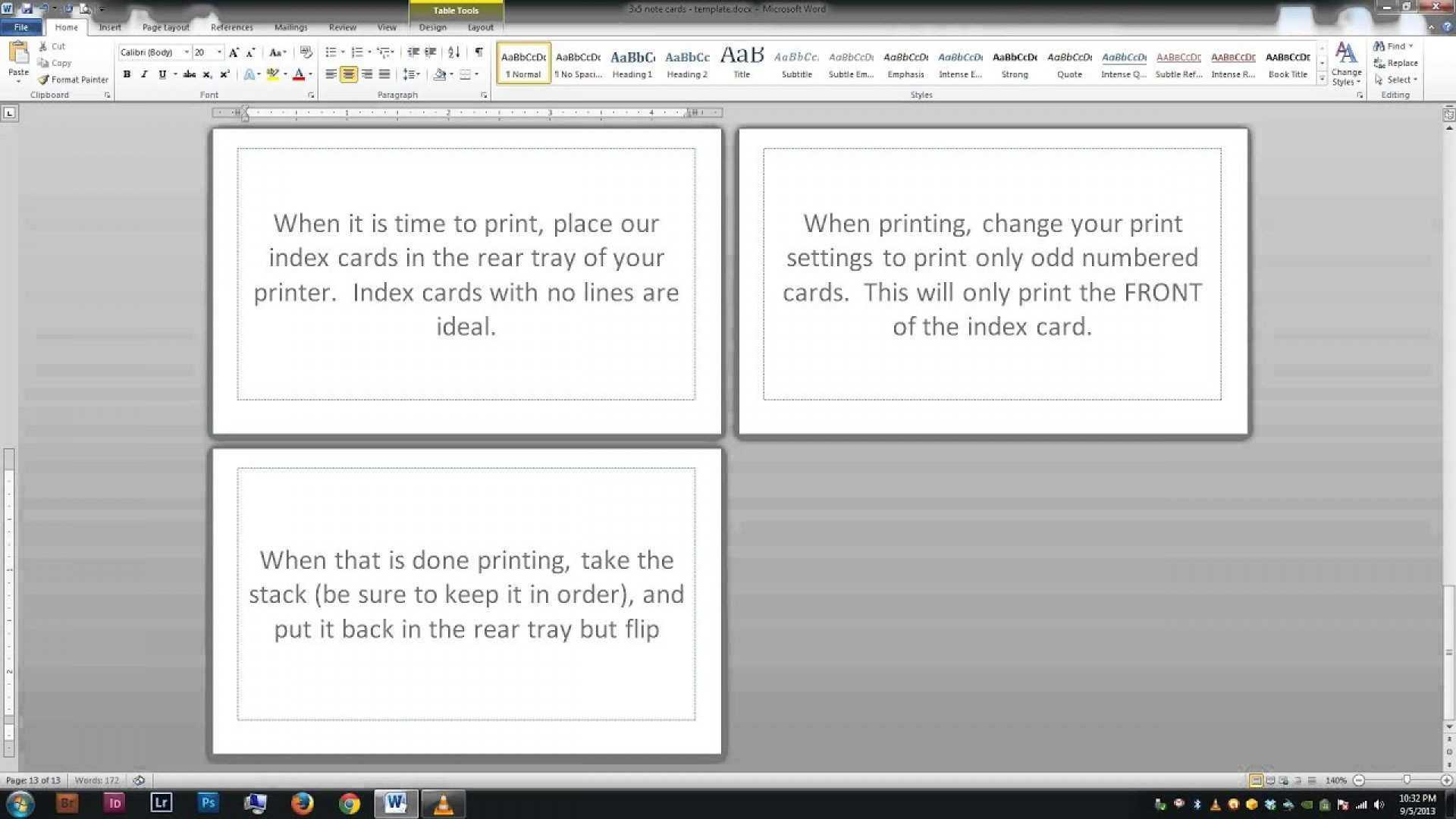 95 Free 3X5 Index Card Template Microsoft Word Download For In Microsoft Word Place Card Template