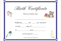 A Birth Certificate Template | Safebest.xyz inside Birth Certificate Templates For Word