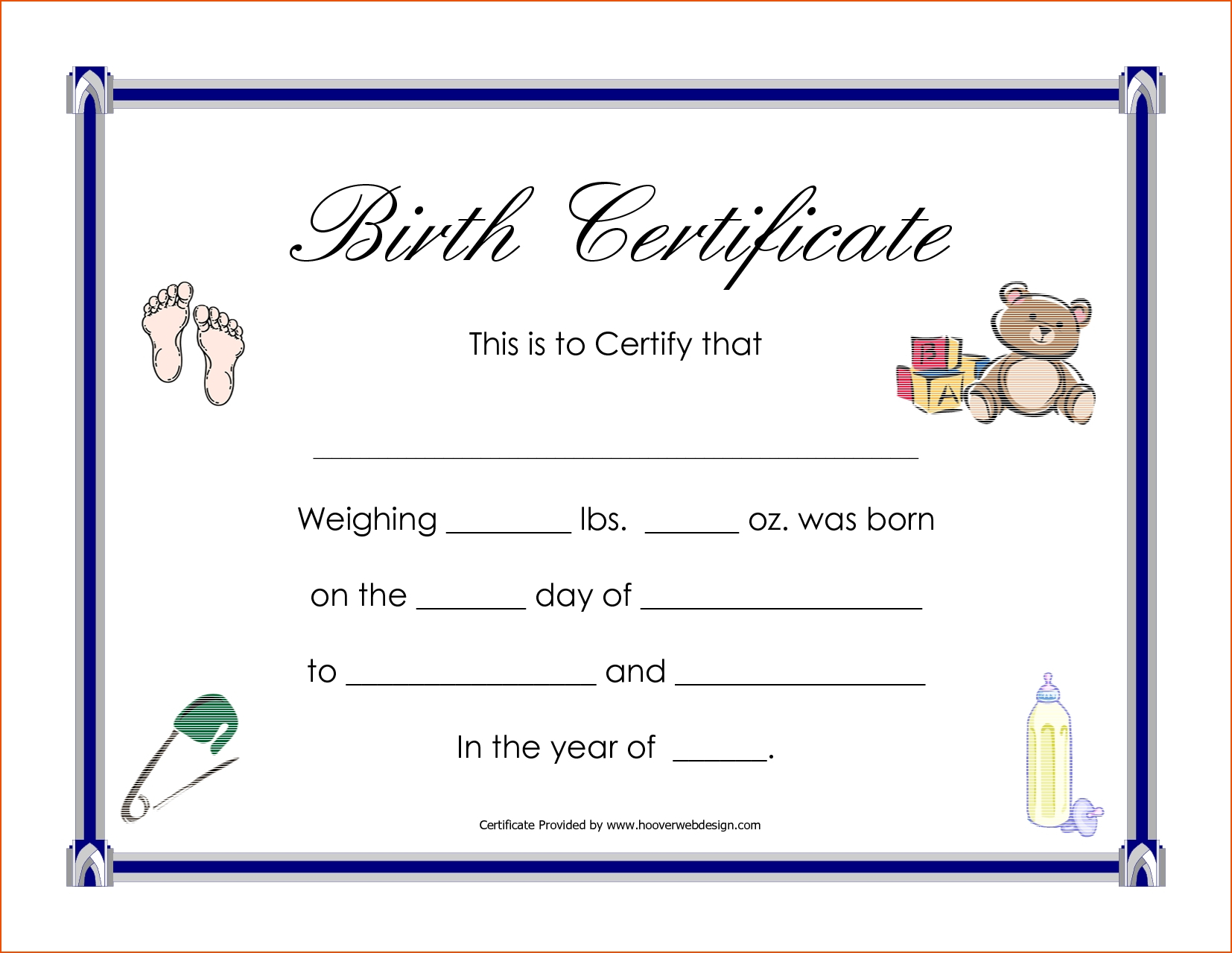 A Birth Certificate Template | Safebest.xyz Inside Birth Certificate Templates For Word